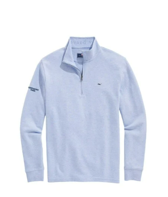 Vineyard Vines Men's Saltwater Quarter-Zip embroidered