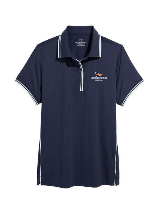 Vineyard Vines Women's Golf Polo Embroidered