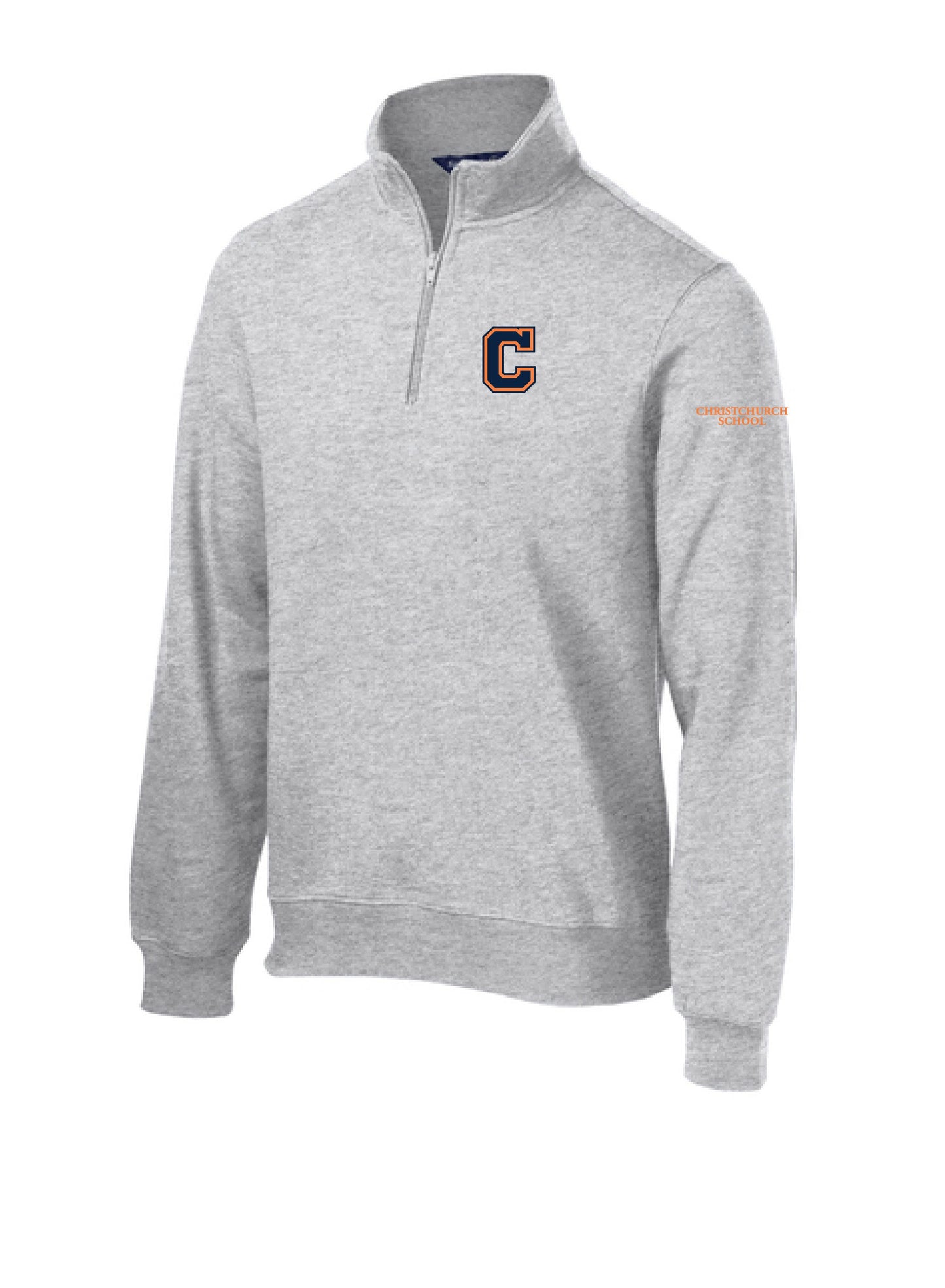 Sport - Tex 1/4 Zip available in Navy and Heather Grey embroidered