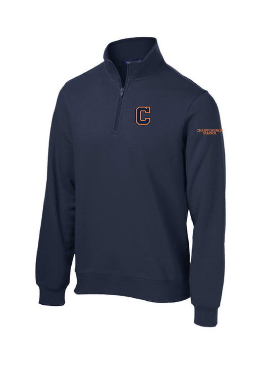 Sport - Tex 1/4 Zip available in Navy and Heather Grey embroidered